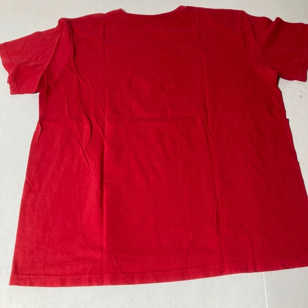 Vintage Polo Ralph Lauren Sunset Key Sailing Boat t-shirt Red Men's Size XL Rare